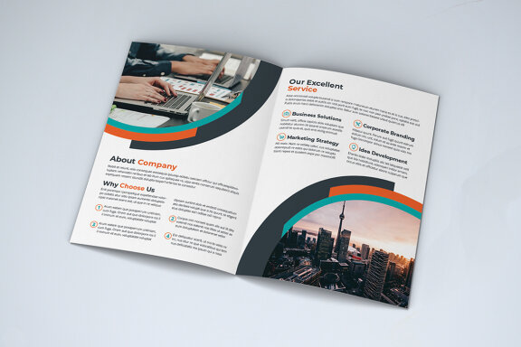BiFold Business Brochure Template
