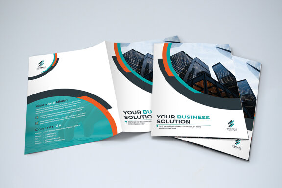 BiFold Business Brochure Template