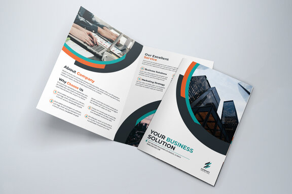 BiFold Business Brochure Template