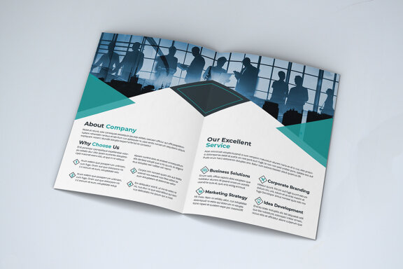 BiFold Business Brochure Template