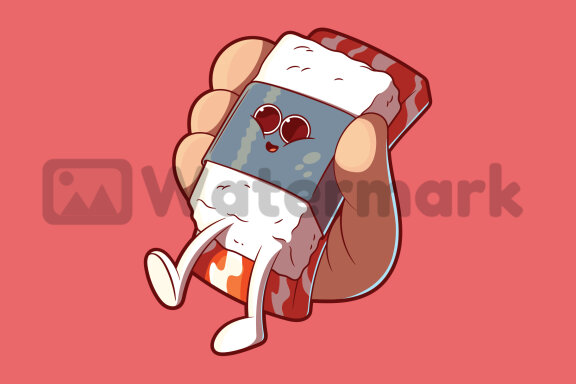 Holding Sushi!
