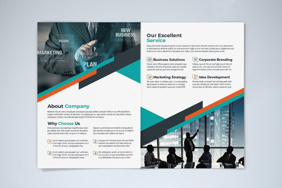 BiFold Business Brochure Template