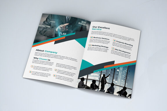 BiFold Business Brochure Template