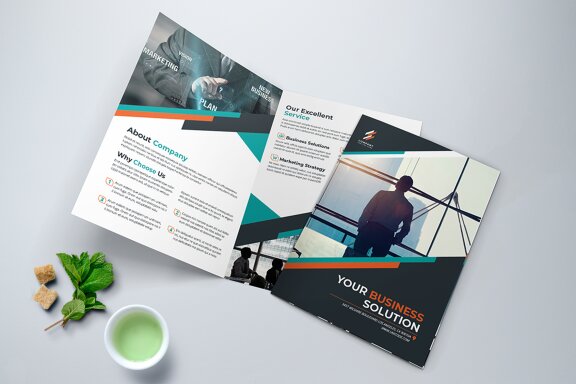 BiFold Business Brochure Template