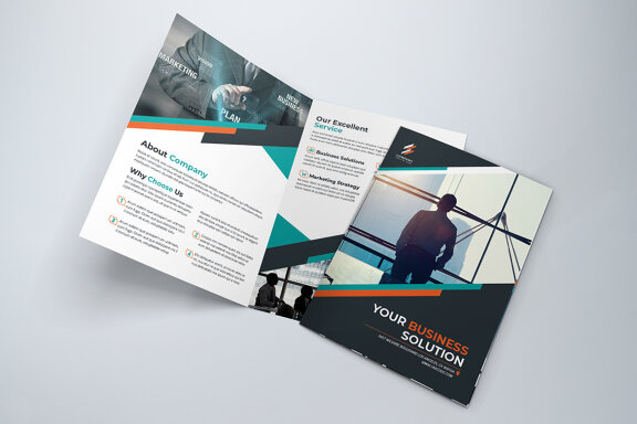 BiFold Business Brochure Template