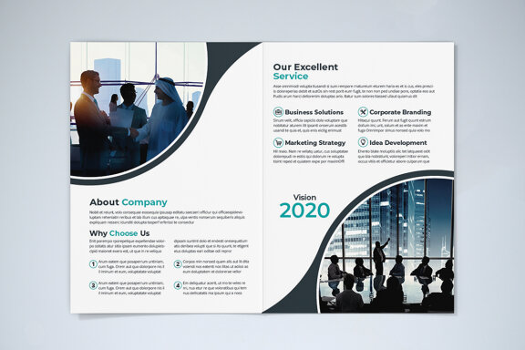 BiFold Business Brochure Template