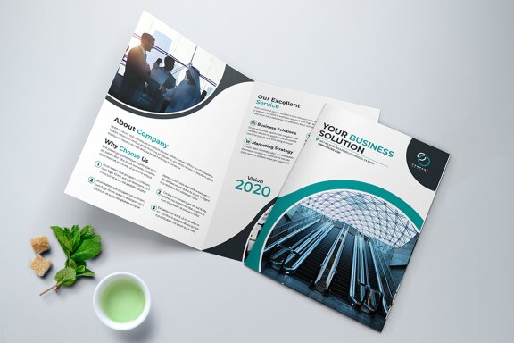 BiFold Business Brochure Template
