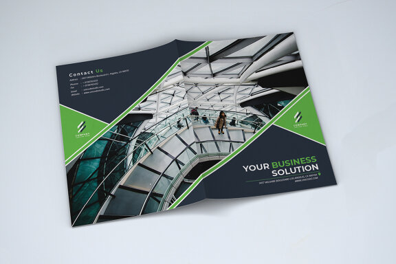 BiFold Business Brochure Template