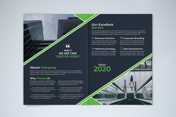BiFold Business Brochure Template