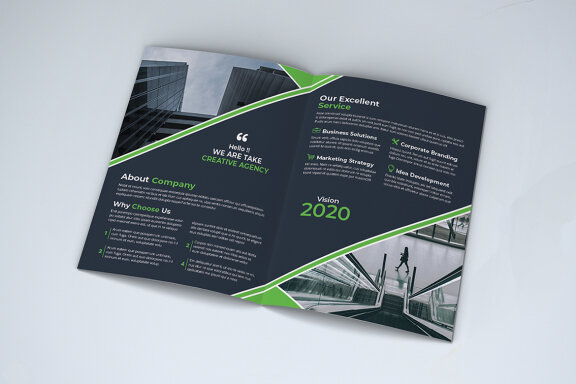 BiFold Business Brochure Template
