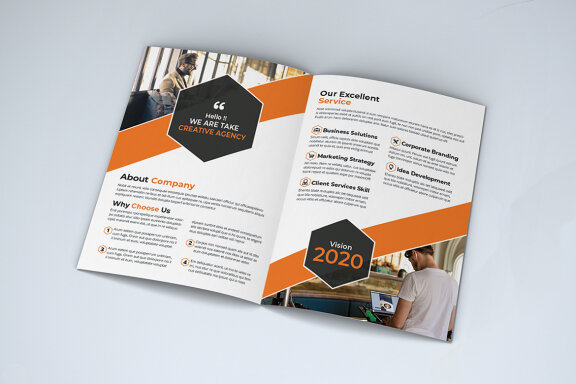 BiFold Business Brochure Template
