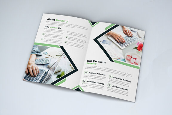 BiFold Business Brochure Template