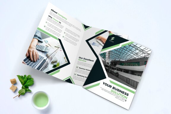 BiFold Business Brochure Template