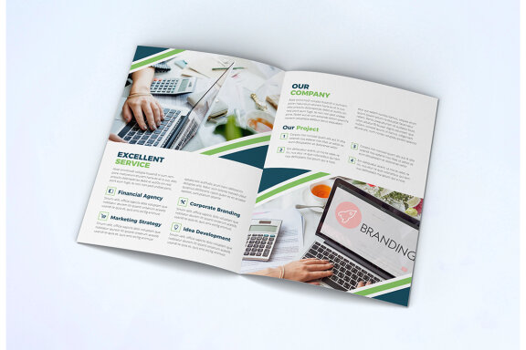 BiFold Business Brochure Template