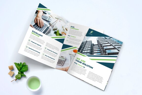BiFold Business Brochure Template