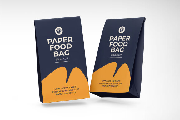 Paper Bag Packaging Mockup