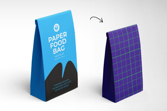 Paper Bag Packaging Mockup