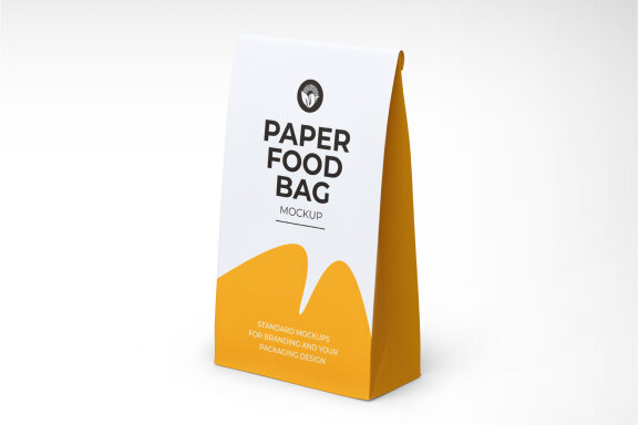 Paper Bag Packaging Mockup