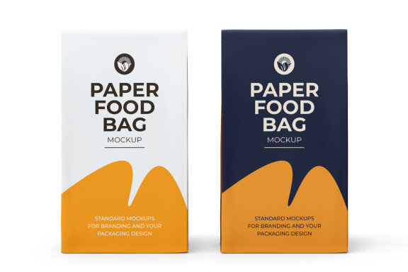 Paper Bag Packaging Mockup