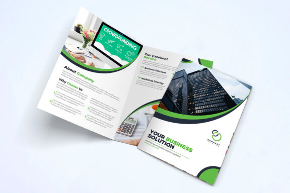 BiFold Business Brochure Template