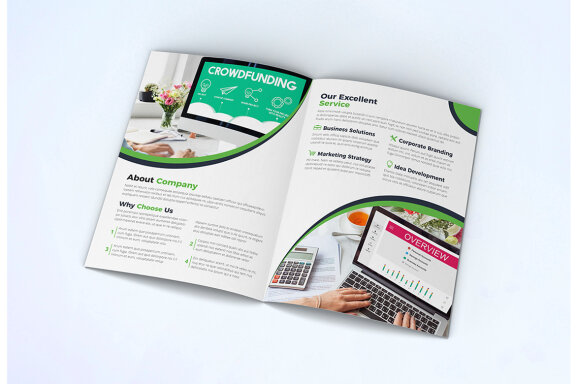 BiFold Business Brochure Template