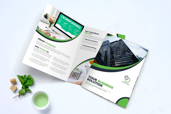 BiFold Business Brochure Template