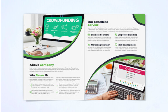 BiFold Business Brochure Template
