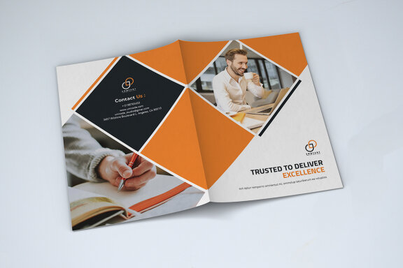 BiFold Business Brochure Template