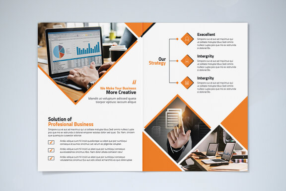 BiFold Business Brochure Template