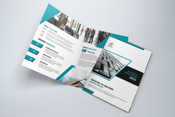BiFold Business Brochure Template