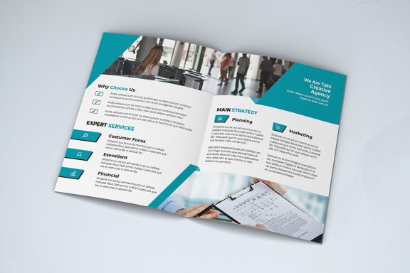 BiFold Business Brochure Template
