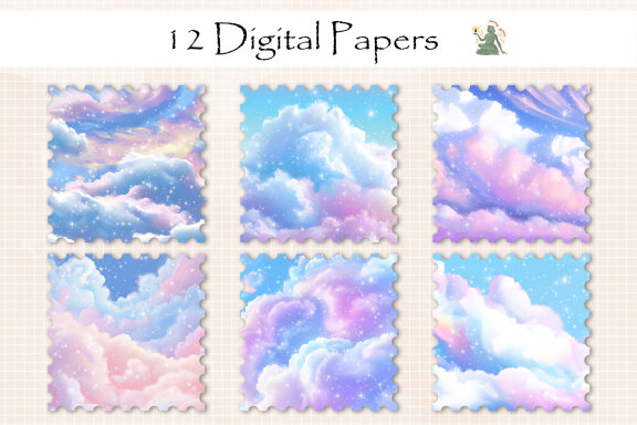 Sweet Dream Digital Paper V2