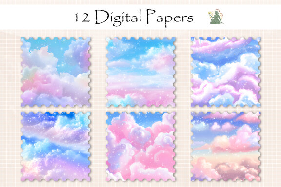 Sweet Dream Digital Paper V2