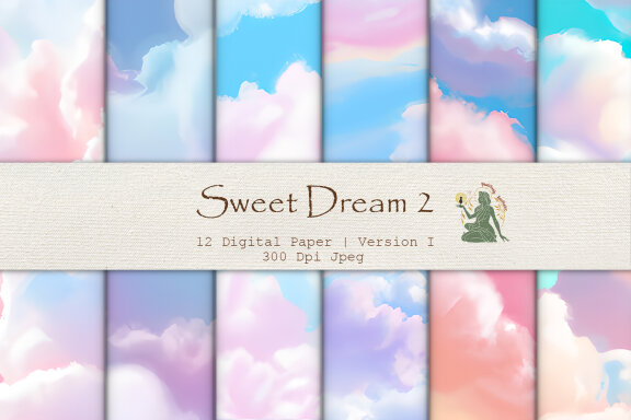 Sweet Dream 2 Digital Paper