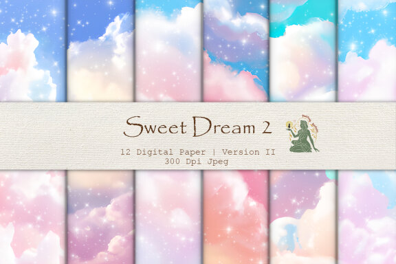 Sweet Dream 2 V2 Digital Paper 