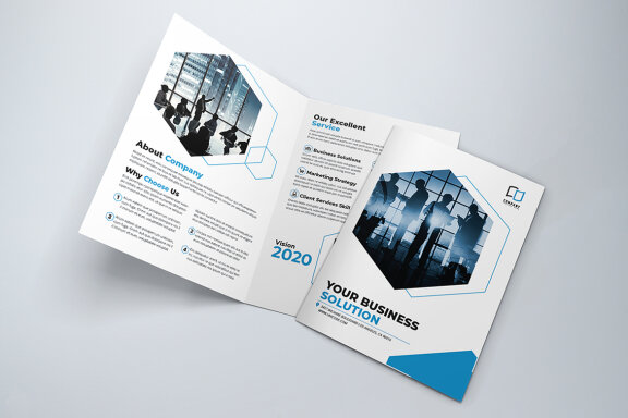 BiFold Business Brochure Template