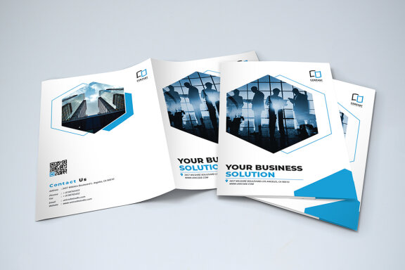 BiFold Business Brochure Template