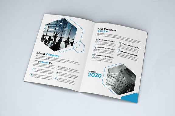 BiFold Business Brochure Template
