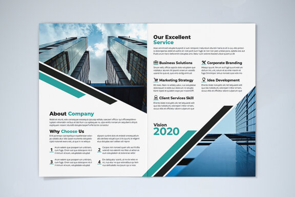 BiFold Business Brochure Template