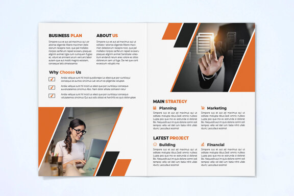 BiFold Business Brochure Template
