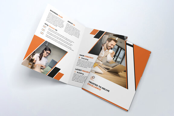 BiFold Business Brochure Template