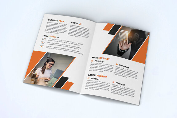 BiFold Business Brochure Template