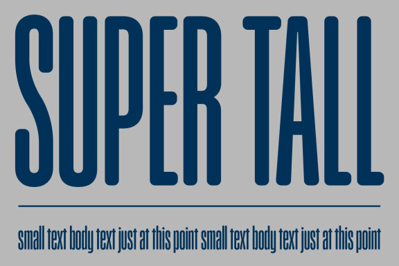 Galexias Condensed Display Font