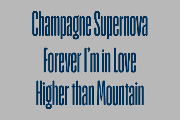Galexias Condensed Display Font