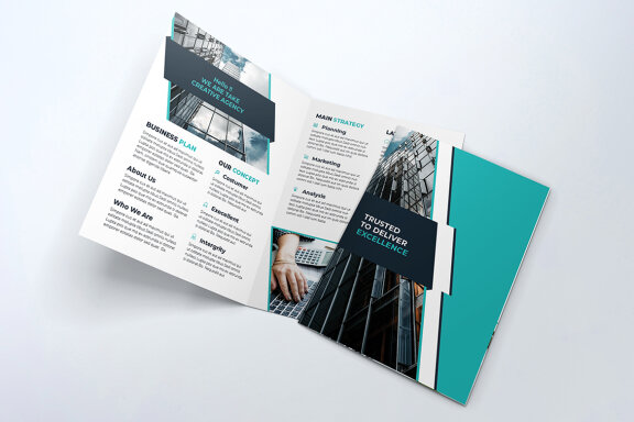 BiFold Business Brochure Template