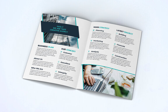 BiFold Business Brochure Template