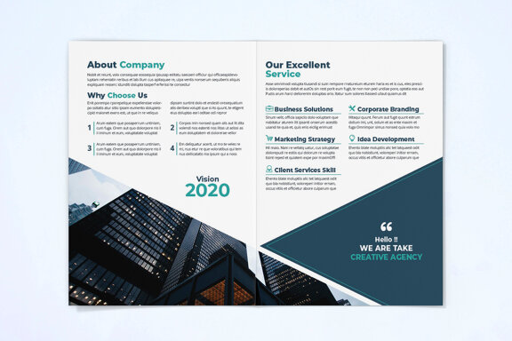 BiFold Business Brochure Template