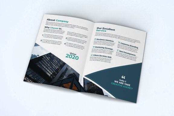 BiFold Business Brochure Template