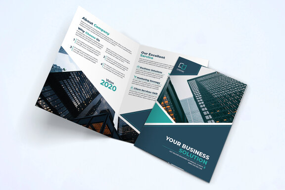BiFold Business Brochure Template