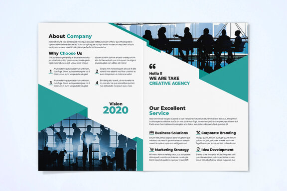 BiFold Business Brochure Template